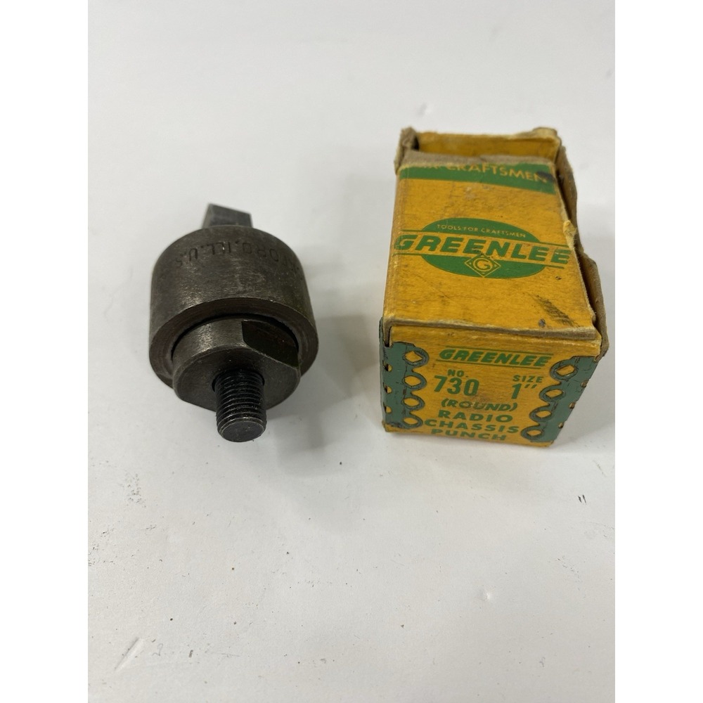 Greenlee 1" Round Radio Chassis Punch No. 730